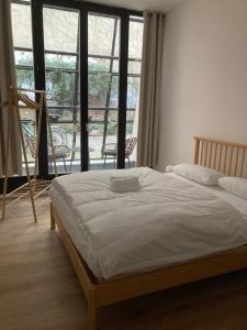Minimal Hostel Kreuzberg客房内的一张或多张床位