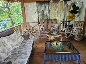 Posezení v ubytování Hacienda Claro de Luna 3 Bedrooms