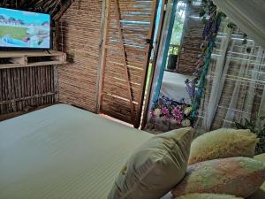 TV a/nebo společenská místnost v ubytování Finca Alto Bonito