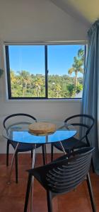 Balkoni atau teres di Character Seaview Chalet 17 by Palm Beach Chalets