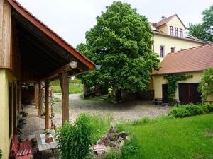 Zahrada ubytování Ferienwohnung Partheblick