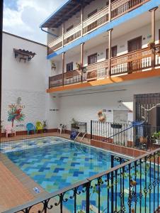 Bazén v ubytování Hotel Macao nebo v jeho okolí