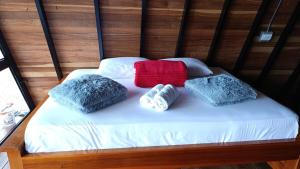 Postel nebo postele na pokoji v ubytování Glamping arcoiris r