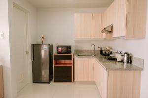 Η κουζίνα ή μικρή κουζίνα στο A Minimalist Cozy Escape