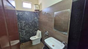 Koupelna v ubytování Hotel Sailakshmi Residency