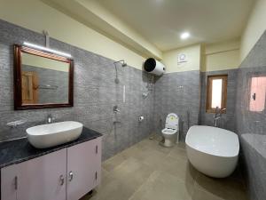 Koupelna v ubytování Appa apartments Duplex + 17 fotografií