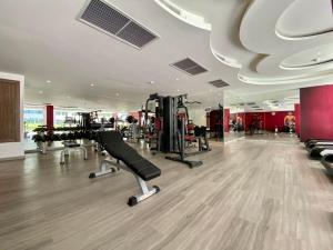 Fitness centrum a/nebo fitness zařízení v ubytování Luxury condo - Pattaya City Centre - Grand Avenue - 405