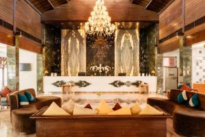 Area soggiorno di AKAR Hotels & Resort Lampung
