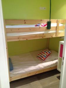 Voodi või voodid majutusasutuse Hotel Val De La Cascade toas