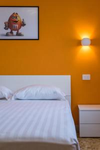 Postel nebo postele na pokoji v ubytování MM Ciampino Rooms