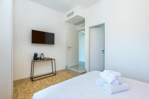 TV a/nebo společenská místnost v ubytování MM Ciampino Rooms
