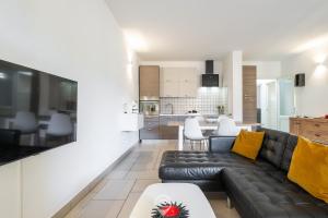 Kuchyň nebo kuchyňský kout v ubytování Via Giardini House + 21 fotografií