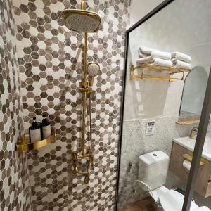 Ένα μπάνιο στο Casabella Homestay 105 Batam Penuin