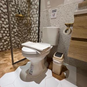 Koupelna v ubytování Casabella Homestay 105 Batam Penuin + 6 fotografií