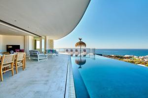 En generel havudsigt eller havudsigten taget fra feriehuset