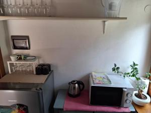 Kuchyň nebo kuchyňský kout v ubytování Casina Membrino