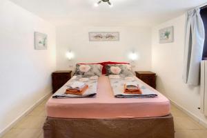 Postel nebo postele na pokoji v ubytování Casa Canton Livigno