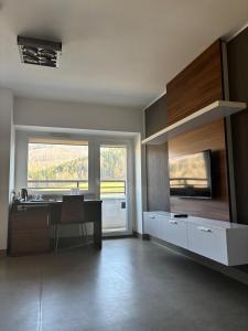 Kuchyňa alebo kuchynka v ubytovaní Sanatorium Równica