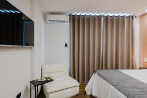 Μια τηλεόραση ή/και κέντρο ψυχαγωγίας στο Eclectic Retreat