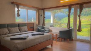 Istumisnurk majutusasutuses Forestscape Resort Munnar