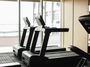 Das Fitnesscenter und/oder die Fitnesseinrichtungen in der Unterkunft Mercure Camboriu