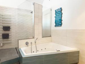 Koupelna v ubytování Penthouse Kapitänsbrücke