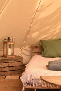 Lickham Bottom Camping客房内的一张或多张床位