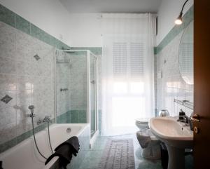 Koupelna v ubytování Da Filippo B&B