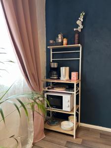 Fotografie z fotogalerie ubytování Apartment Amelie - Zimmer mit TV, W-Lan, Mikrowelle und Kühlschrank, Bad mit Dusche v destinaci Malterdingen