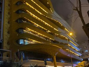 Das Gebäude in dem sich das Aparthotel befindet