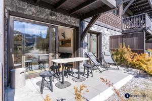 Μπαλκόνι ή βεράντα στο Apartment near Mont D'auron