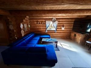 A television and/or entertainment centre at Zrub Liptovec