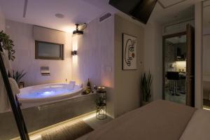 Koupelna v ubytování Pi Suite Project Smart Living