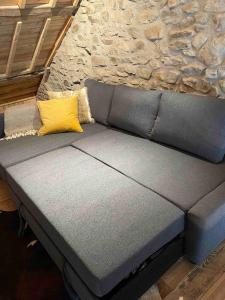 Posezení v ubytování Loft cosy, bain à bulle et garage privé