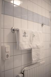 Koupelna v ubytování Säffle Suites by Svaneholm Hotel