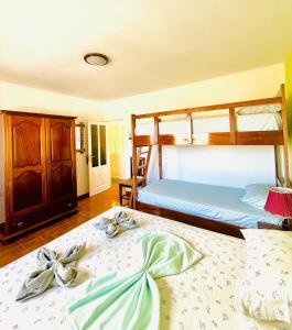 Postel nebo postele na pokoji v ubytování Casa BB&Djassi