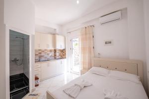 Cama ou camas em um quarto em Vila Celi