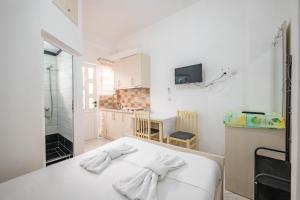 Cama ou camas em um quarto em Vila Celi