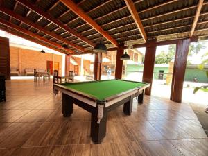 Τραπέζι μπιλιάρδου στο Hotel Villa Green