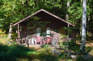 Zahrada ubytování Trekker, Treehouses cabins and lodge rooms
