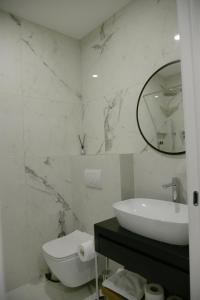 חדר רחצה ב-Hotel Valbor
