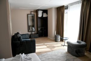 אזור ישיבה ב-Hotel Valbor