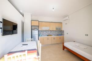 Cama ou camas em um quarto em Vila Celi