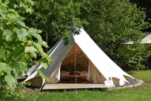 Lickham Bottom Camping外面的花园