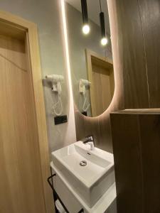 Kúpeľňa v ubytovaní ZatorHome apartamenty - blisko Energylandii i Zatorlandu
