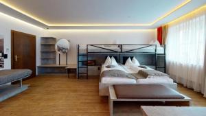 Hotel Adler客房内的一张或多张床位
