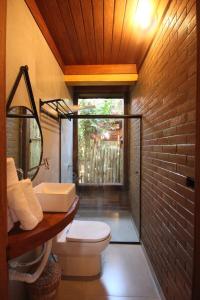 Et badeværelse på Casa Estrela Luz - Xandó - Caraiva