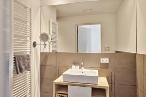 Et badeværelse på Seglerwohnung 9