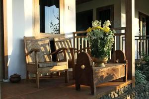 A seating area at Bangsring Breeze