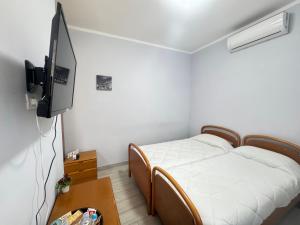 TV a/nebo společenská místnost v ubytování Afficamere Mattia Mottola 1